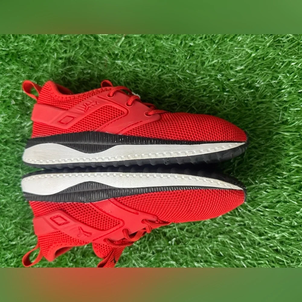 Puma 381758-02 Pacer Next Excel Red Mesh Low Top‎ Sneaker Toddler sz 10c_4